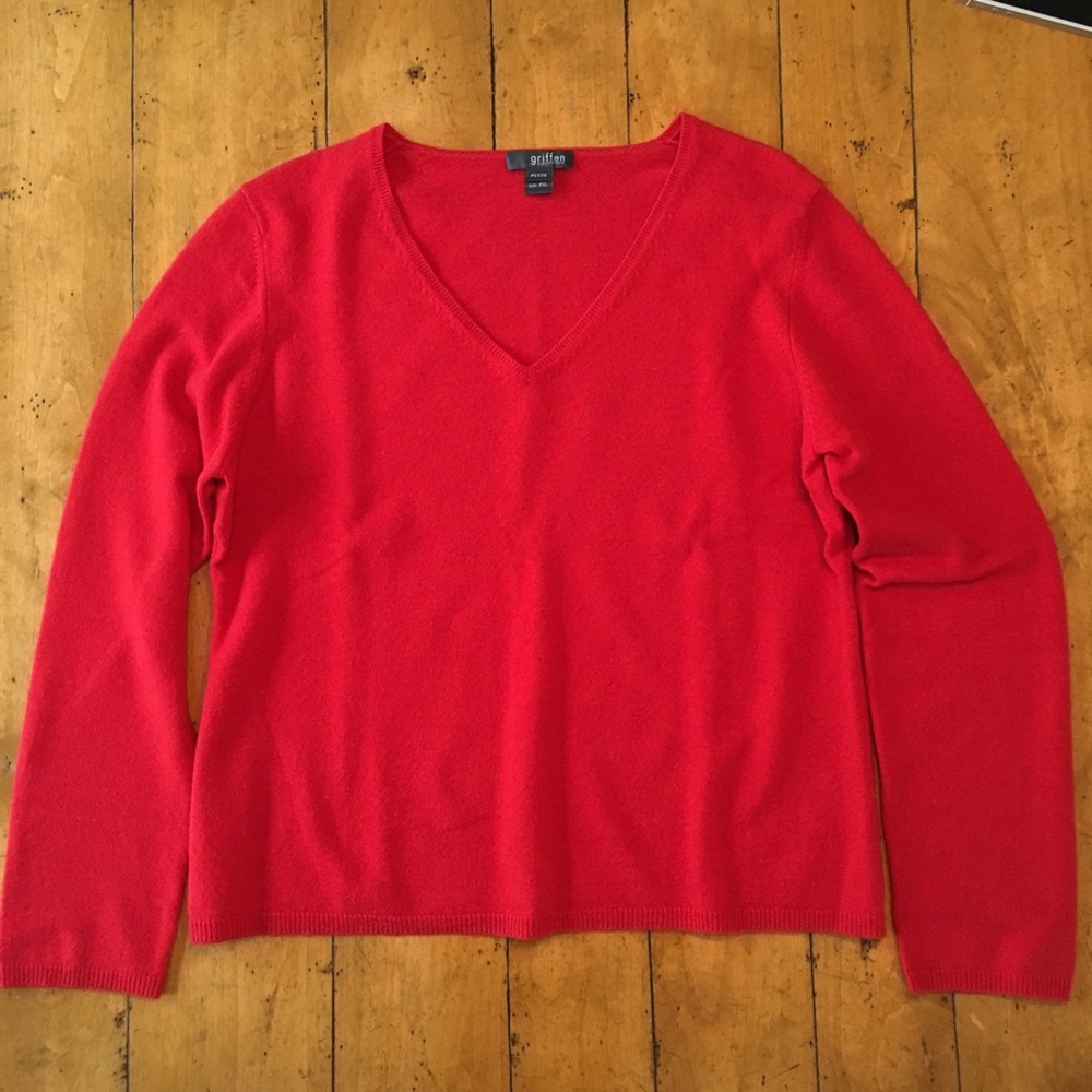 Griffen Cashmere V-Neck